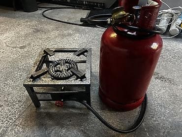 testa soba: Qaz sobası Stolüstü, 1 gözlü — 2