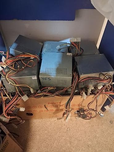Техника и электроника: 20 ədəd qida bloku 200w 300w 350w 400w-lıq işləyənidə var işləməyənidə — 1