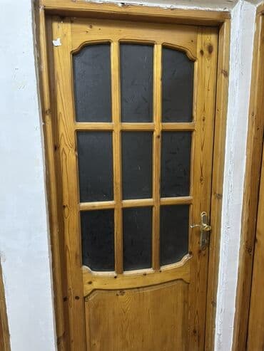 Plastik qapılar: Mətbəx üçün İşlənmiş Otaq qapısı Zamok ilə, Zəmanətsiz, Ödənişli quraşdırma, Ünvandan götürmə — 4