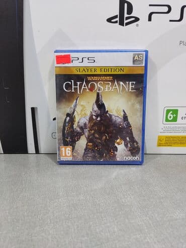 metro exodus: Playstation 5 üçün warhammer chaosbane oyun diski. Tam yeni, original — 1