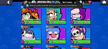 Digər: Brawl Stars hesabı – yüksək inkişaflı və zəngin məzmunlu - Ümumi — 6