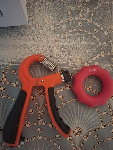Əl və bilək gücləndirici dəst - Tənzimlənən yaylı hand gripper