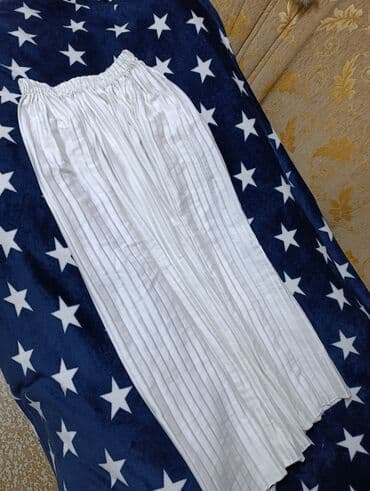 ağ qadın ətəkləri: Maksi Ətək, One size — 4