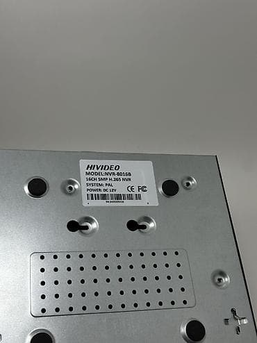 videokameralar: Nvr və Hard Disk. Nvr 100 aznə alınıb HDD isə 170 aznə. Cəmi 270 azn — 2