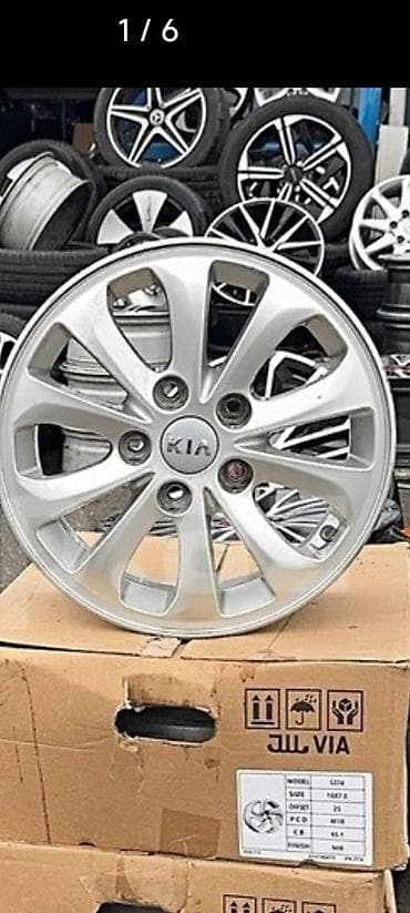 Disklər: Salam 16 liqdi barter ederem kia cerato 15 lik sekilde olan diskle — 4