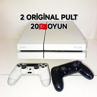 video: Şəkildəki PS4 500gb plombu üzərində, 2 orijinal pult +türk hesabı — 1
