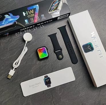 Hw7 Max Smart watch 🎊 Yeni. Bağlı karobka 🎟 Apple Watch 7/45