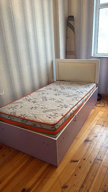 çarpayı divan: Ayla91.Endirim edildi,təcili çıxmalıdır.Çarpayı 135₼.matrası və bazası — 1