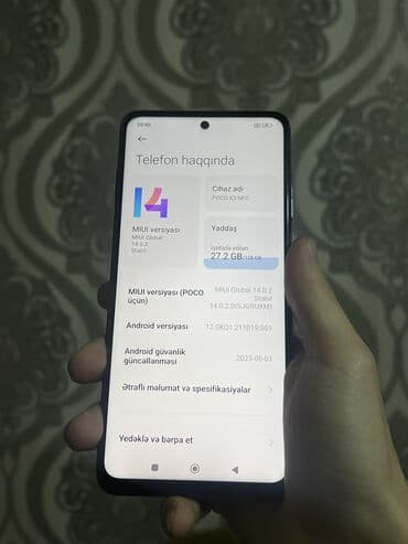 nfc: Poco X3 NFC, 128 GB, rəng - Göy — 2
