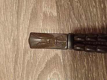 Аксессуары: Əl oyma təsbeh – Sovet dövrü motivli - Material: tünd rəngli (əl ilə — 5