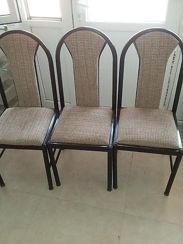 Mətbəx üçün, İşlənmiş, Qatlanmayan, rəng - Bej Stul