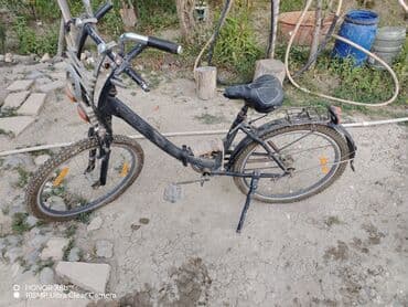 velosiped yol: İşlənmiş İki təkərli Uşaq velosipedi 24", sürətlərin sayı: 1, Ünvandan götürmə, Ödənişli çatdırılma — 1