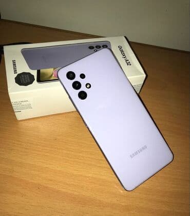 Samsung Galaxy A32, 64 GB, rəng - Bənövşəyi, İki sim kartlı