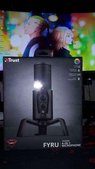 GXT 258 FYRU Mikrofon Hediye gelib isledilmiyibdir. USB 4-IN-1