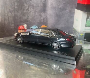 maşın modeli: Коллекционная модель Mercedes-Maybach S-class X222 obsidian black 2019 — 25