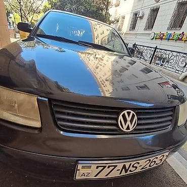 bmw e 38: Volkswagen Passat B5, sedan kuzov, qara rəng. Mator yeni dəyişilib — 5