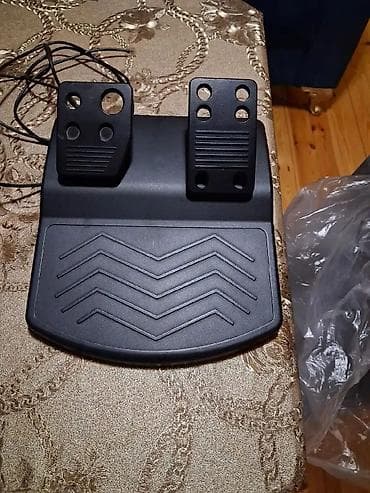 sim racing: Gaming sükan və pedallar dəsti - Brend/model: Genius (üzərində loqo — 3