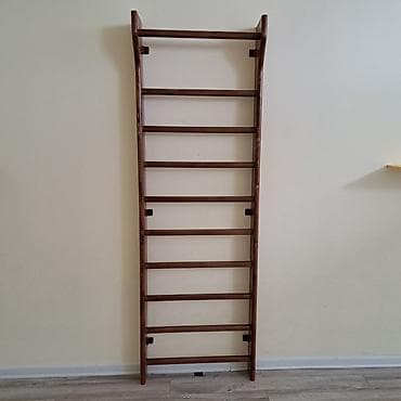 Giryalar: Taxta İsveç divar turniki (wall bars) - Material: bərk ağac — 1