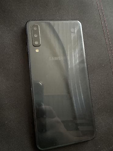 irşad electronics redmi note 8 pro: Samsung Galaxy A7 2018, 64 GB, rəng - Qara, Barmaq izi, İki sim kartlı — 1