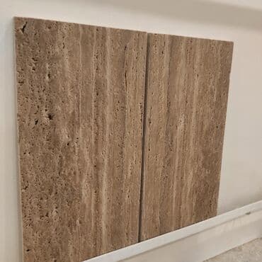 travertin: Travertin tebii das antibakterial fasad heyet üçün döseme pilleken — 8