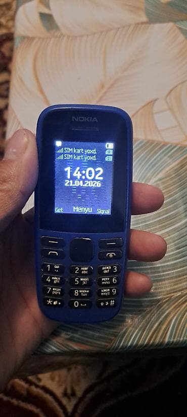 Nokia 105 4G, rəng - Göy, Düyməli