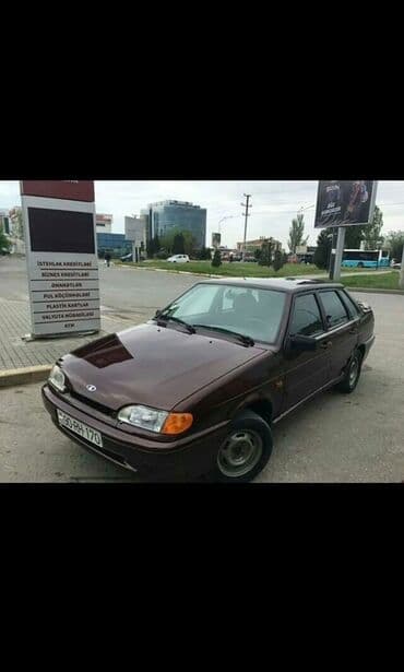 ваза напольная стеклянная высокая без узора: Lada Samara sedan - Korpus: 4 qapılı sedan, qəhvəyi rəng - Nömrə — 2