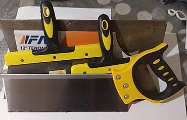 nabor hacar: Alətlər dəsti – IFAD 12" Tenon Saw + Kingmax paslanmayan şpatellər — 2