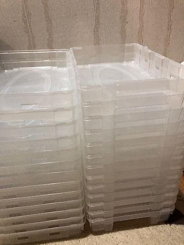 Şəffaf plastik saxlama yeşikləri

-ayyaqabı qoymaq ucun 13 eded var