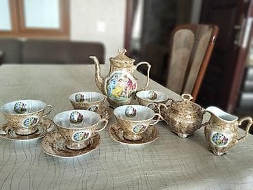 sud separatoru: Çay dəsti, Farfor, 5 nəfərlik — 2