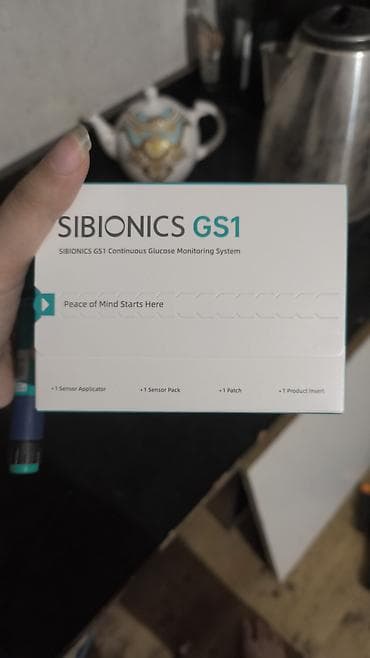 Tibbi məhsullar: SIBIONICS GS1 – fasiləsiz qlükoza izləmə sistemi Xüsusiyyətlər: - — 1