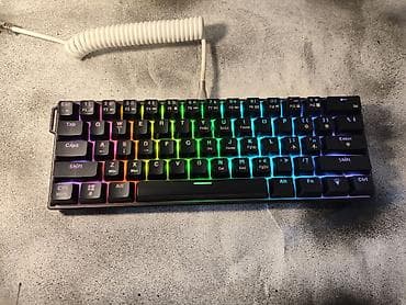 mini: NACODEX x AJAZZ NK61 RGB mexaniki klaviatura - Mehsul yenidir — 2