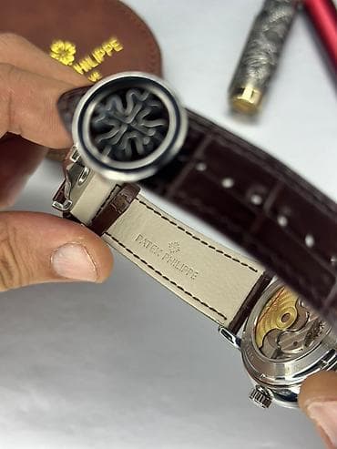 Patek Philippe üslubunda avtomatik mexanizmli kişi qol saatı - — 9