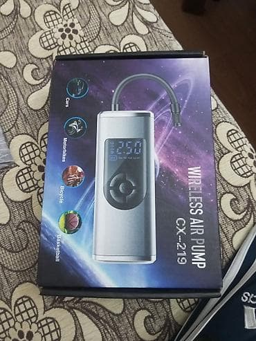 teker hava vuran: Məhsul: CX-2119 Wireless Air Pump (simsiz hava pompası) — 1