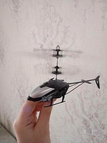 pultlu vertolyot: Uşaq üçün “Induction Aircraft” infraqırmızı sensorlu mini helikopter — 3