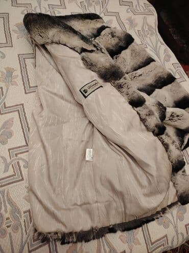 qadın qış geyimləri: Kürk, One size, rəng - Boz — 3