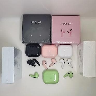airdots pro baku: Airpods Güclü səs effekti Kifayət qədər enerji tutumu. Senorla idarə — 2