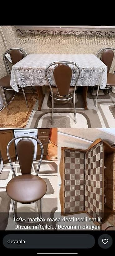 Metbex desti 140₼ .Unvan Neftciler &Rumi E