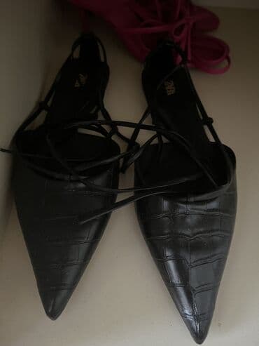 basanoşkalar 2022: Zara, Ölçü: 36, rəng - Qara, Yeni — 6