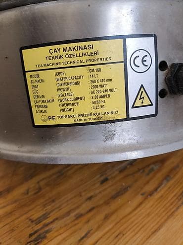 Su, sok, ayran aparatları: Qoşa — 3