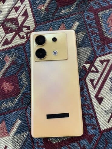 мини телефон: Infinix Zero 30, 256 GB, rəng - Qızılı, Sensor — 6