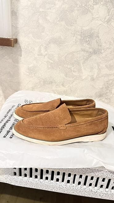 Kişi loafers ayaqqabıları - Model: slip-on/loafers - Rəng: açıq
