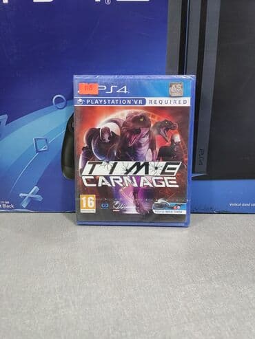 oyun rol seti: Playstation 4 üçün time carnage vr oyun diski. Tam yeni, original — 1