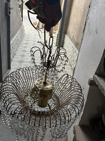 novruz şamı: Çılçıraq, 6 lampa, Metal — 5