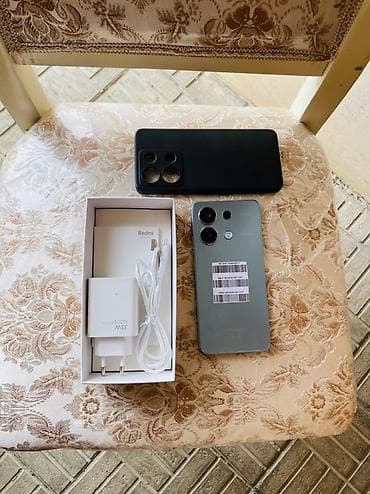 Redmi 13, 128 GB, rəng - Gümüşü, Zəmanət, Sensor, Barmaq izi