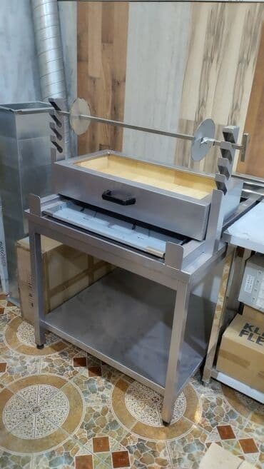 Mini popkorn aparatları: Qorizontal manqal, 6 şişli, Termostatsız, Yeni — 2