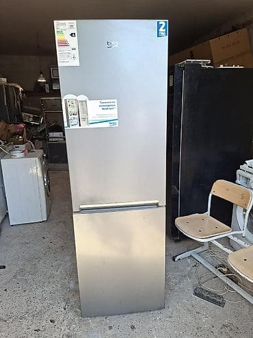 İşlənmiş 2 qapılı Beko Soyuducu Satılır, rəng - Boz