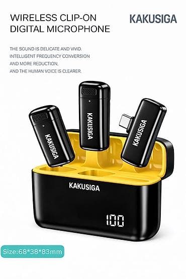 jbl mikrofon: Kateqoriya: Mikrofonlar Qiymət: 44 Kakusiga KSC-1478 IP Type-C — 1