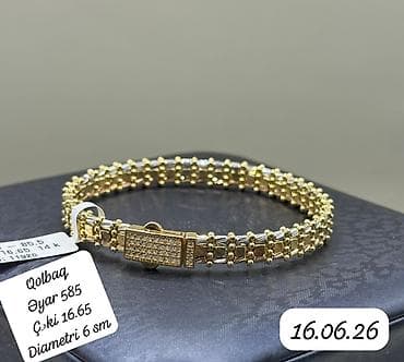 Şəxsi əşyalar: Dəstə daxildir: Sırğa, Bvlgari, Sarı qızıl, 585 Əyar, 150 g — 5