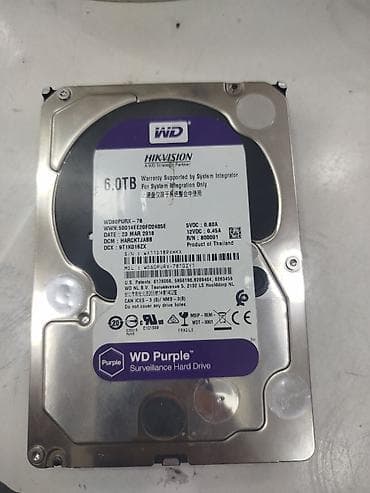 hdd 320: Yaddaş: 6TB 📊 Sağlamlıq: 100% (test olunub) 🚀 Performans: 70% — 1