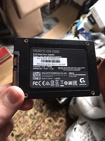 mini 96 android box: Daxili SSD disk Gigabyte, 120 GB, 2.5" — 1